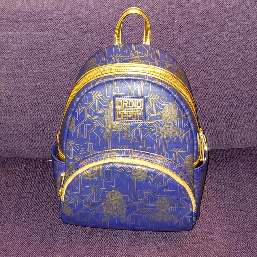 Disney Droid Depot Mini Backpack NWT
